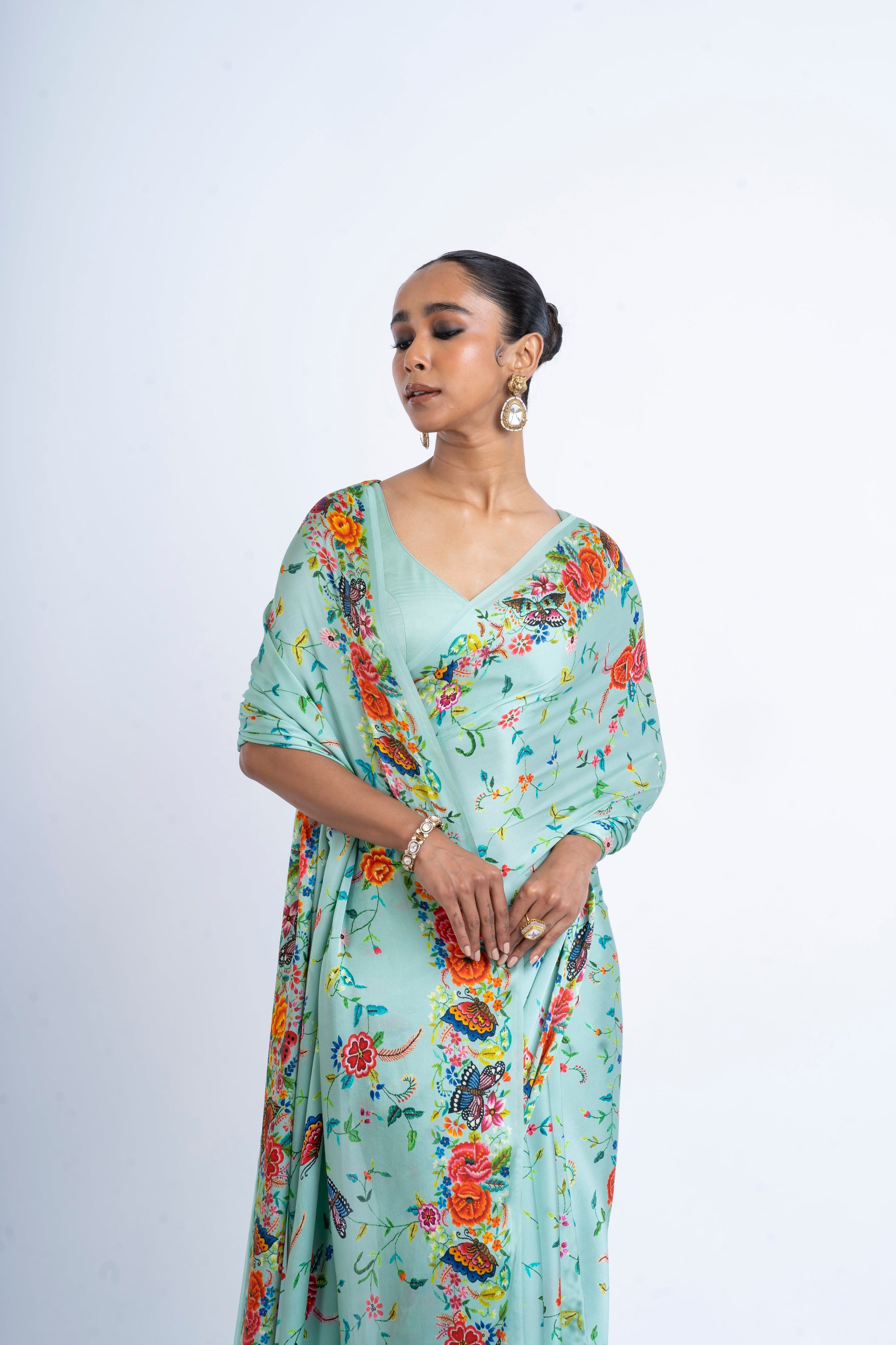 Kanchan Coral Blue