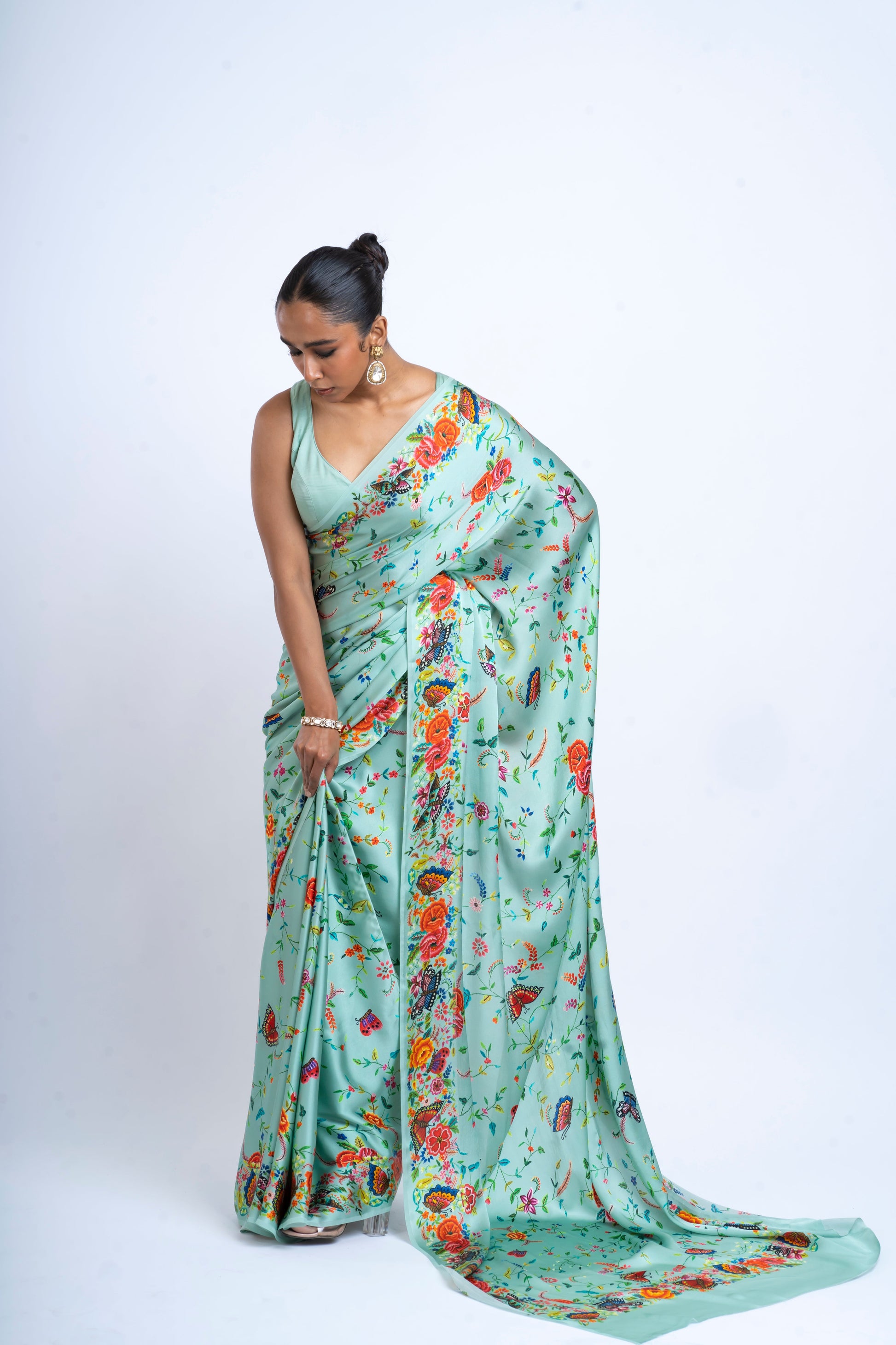 Kanchan Coral Blue