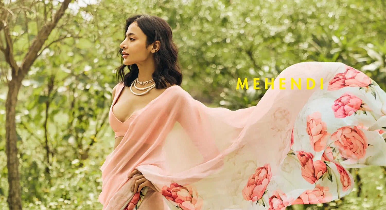 Sarees for Mehendi Function