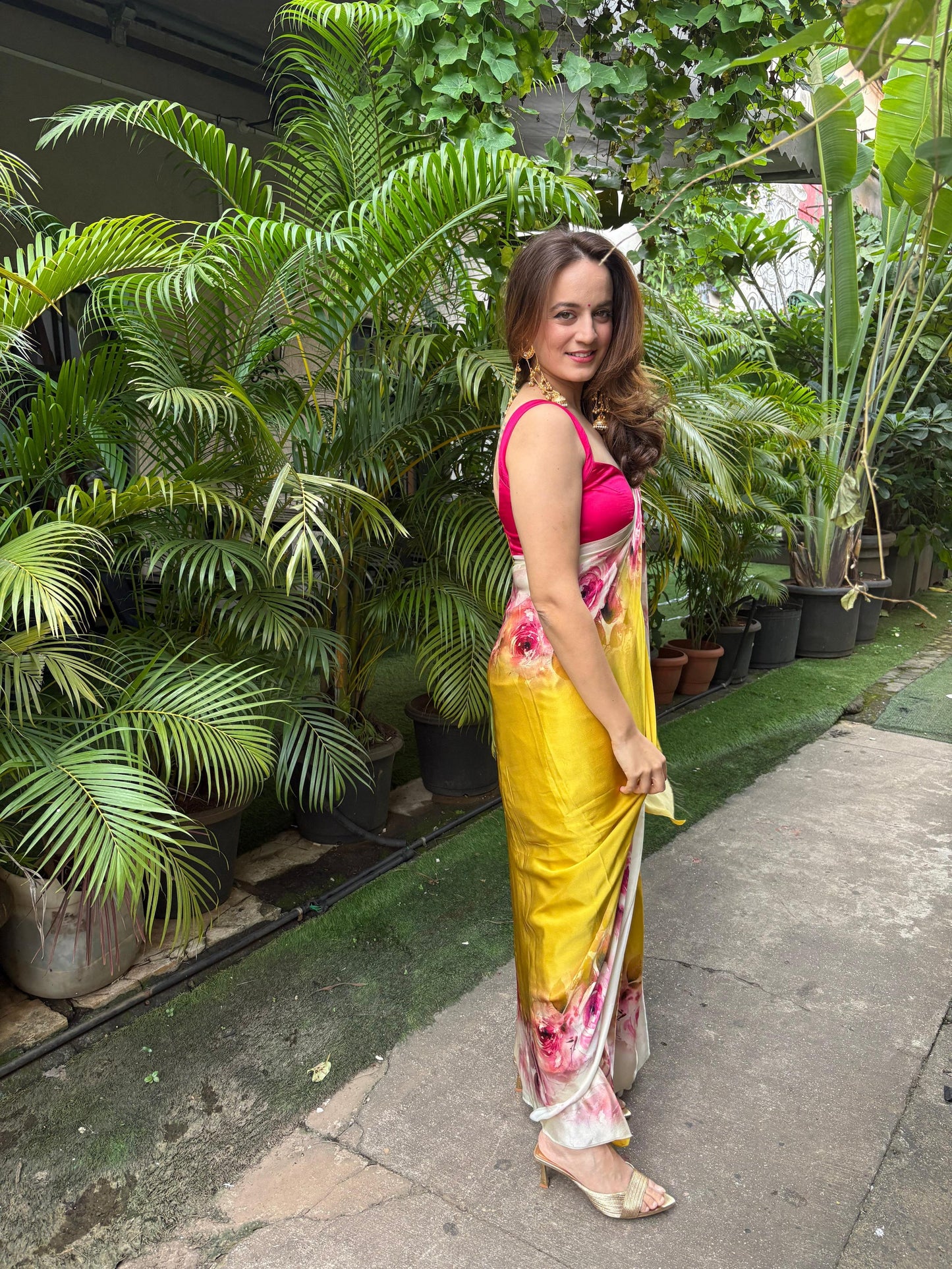 Sonia Shenoy in The Sonia Saree - Studio 113 Indian designer saree for women