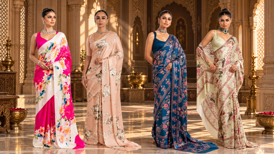 Best Sarees for Karwa Chauth 2026: Colours, Fabrics & Styling Tips
