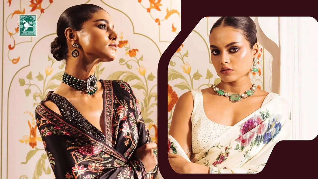 Floral Print Sarees vs Traditional Sarees: What Should You Choose?