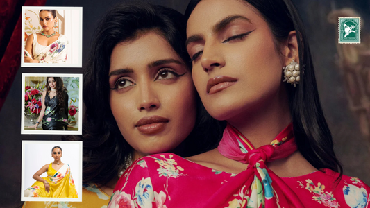 Top 5 Fabrics for Floral Sarees: Georgette, Chiffon & More