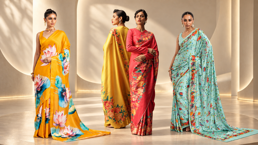 Griha Pravesh & Housewarming Puja Saree Outfit Guide for Women