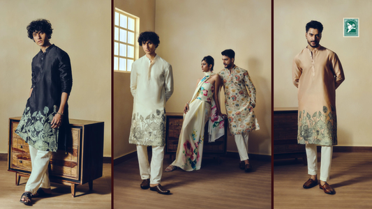 Kantha Print Kurtas for Men: Bengal's Most Beloved Print Making a Global Comeback