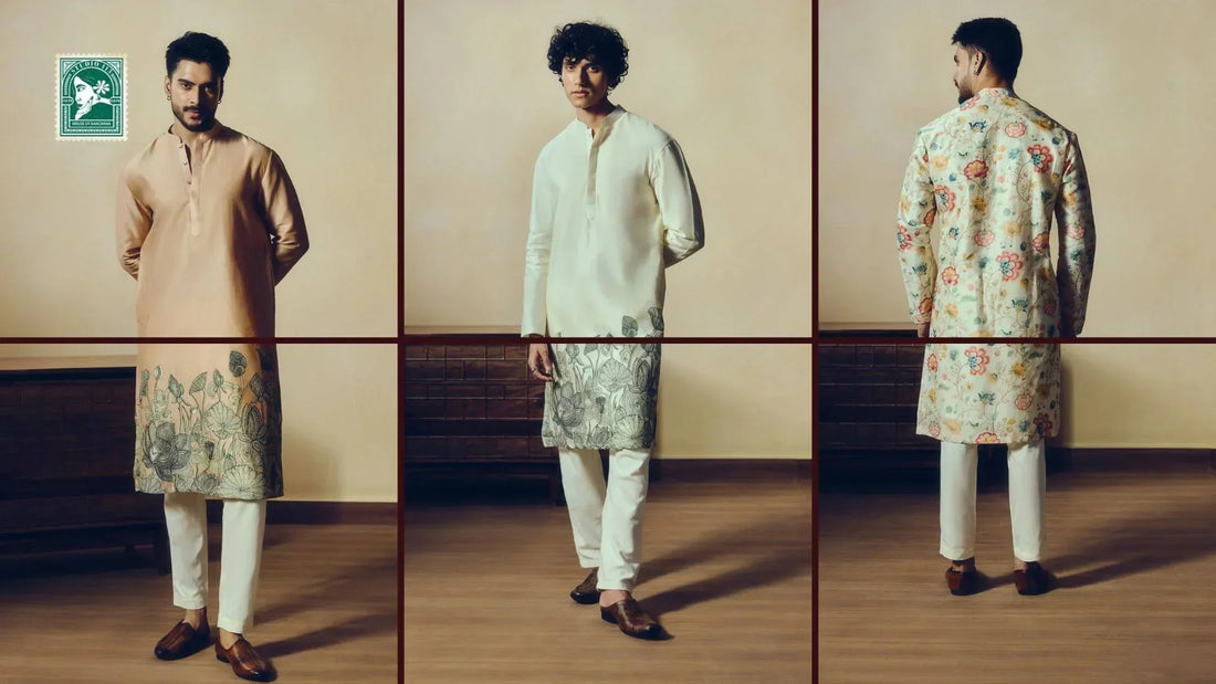 Men's Monsoon Ethnic Wear: Best Kurta Fabrics for Rainy Season Weddings