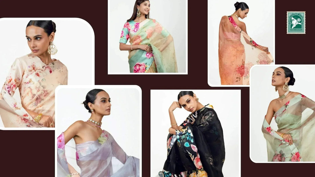 How to Identify a Pure Organza Saree Before Buying