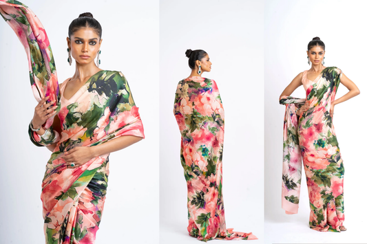 How to Style a Pink Saree for Weddings and Festive Events