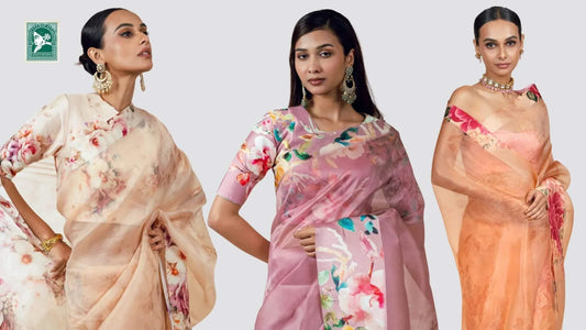 Why Organza Sarees Are Perfect For Indian Wedding Looks