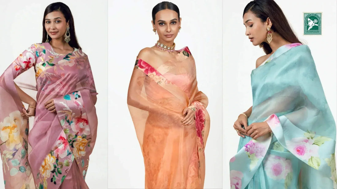 Organza Saree Styling Guide: From Wedding Guest to Cocktail Night in One Drape