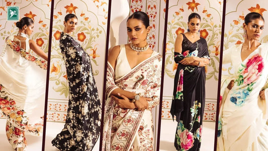 8 Stunning Georgette Sarees for Wedding Functions