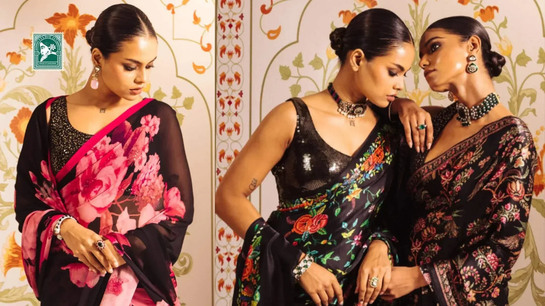 Top Online Stores to Buy Trendy Floral Print Sarees 2026