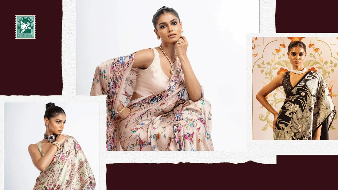How to Wear a Satin Silk Saree in Summer Without Feeling Overheated
