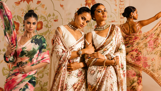 Why Floral Sarees Look Perfect for Festive Occasions?