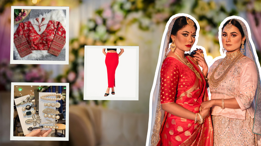 Saree Essentials for First-Time Wearers: Blouse, Petticoat & Pins