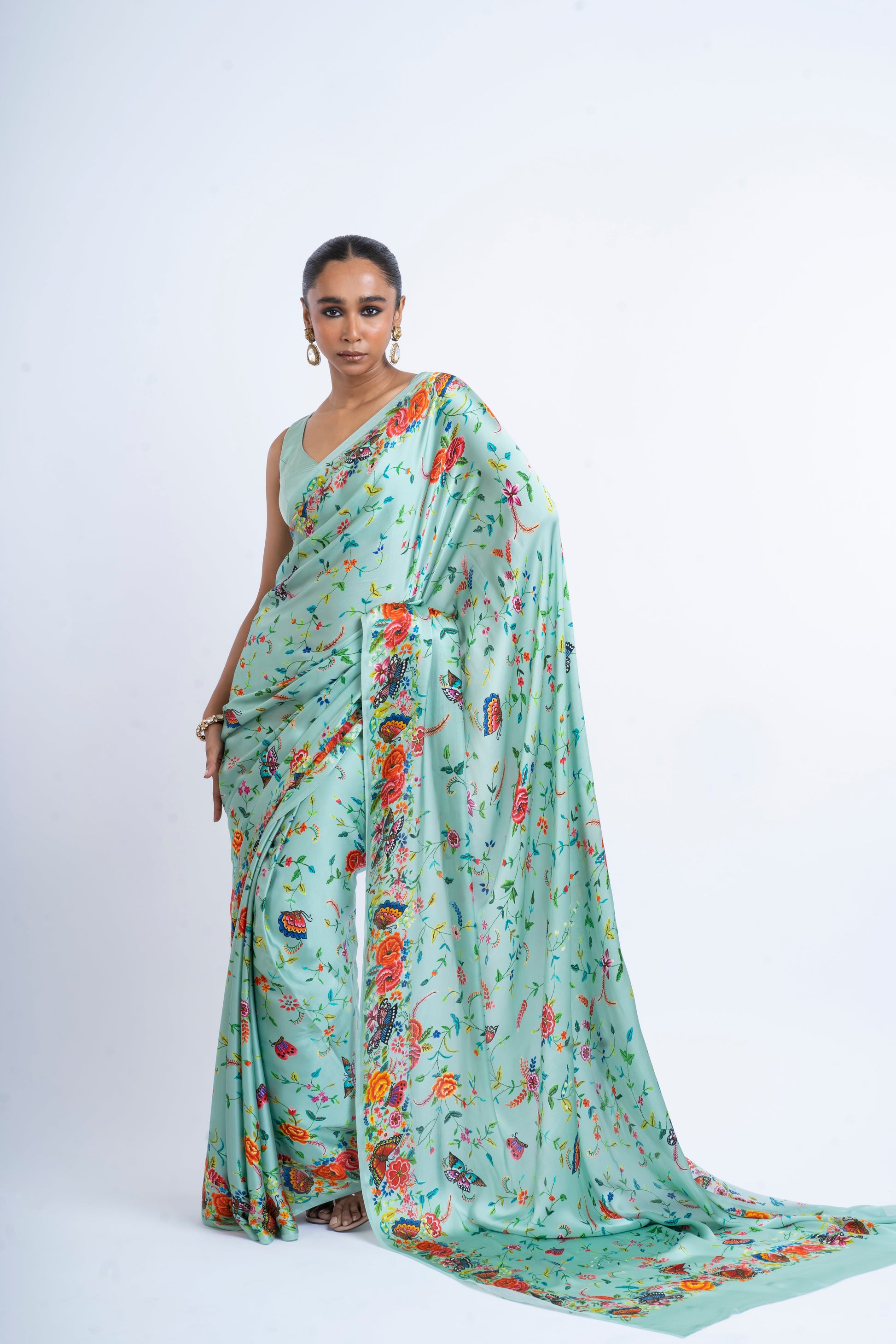 Kanchan Coral Blue