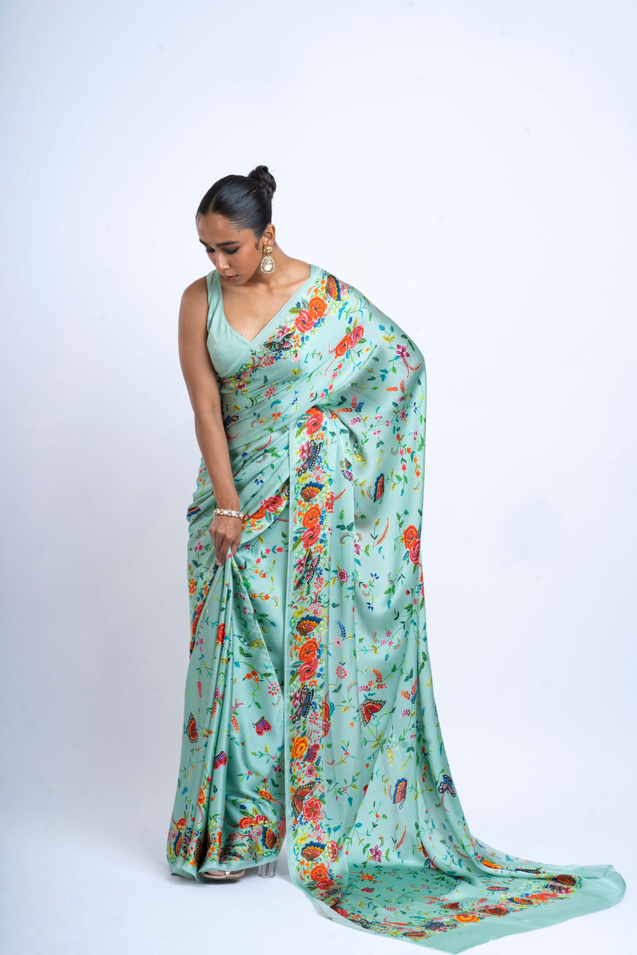 Kanchan Coral Blue