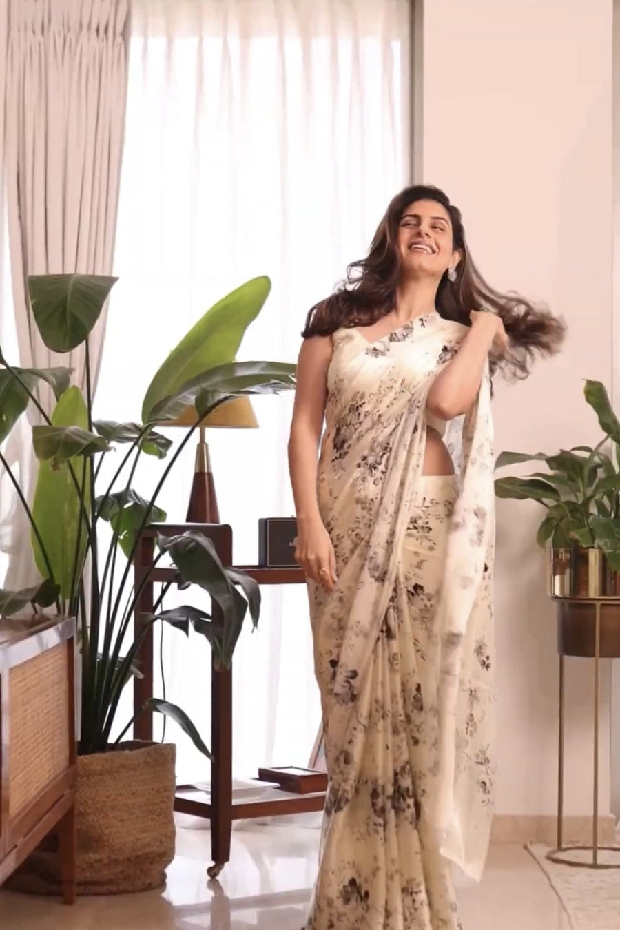 Saanchi Gilani in The Tara Saree - Studio 113 Indian designer saree for women