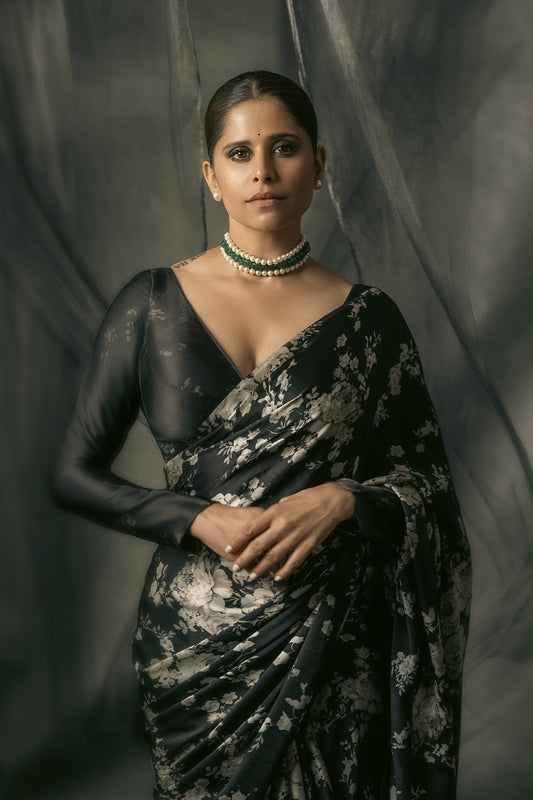 Sai Tamhankar in The Tara Saree - Studio 113 Indian designer saree for women