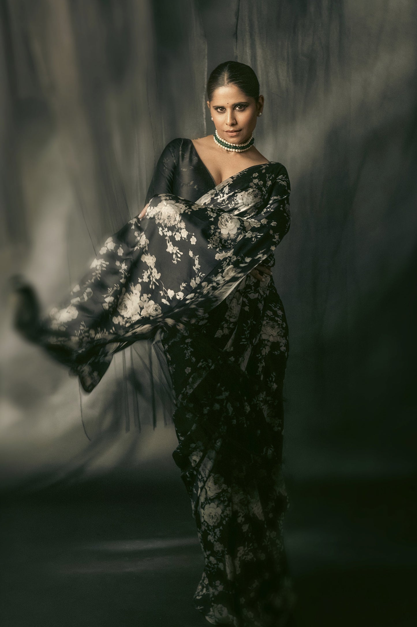 Sai Tamhankar in The Tara Saree - Studio 113 Indian designer saree for women