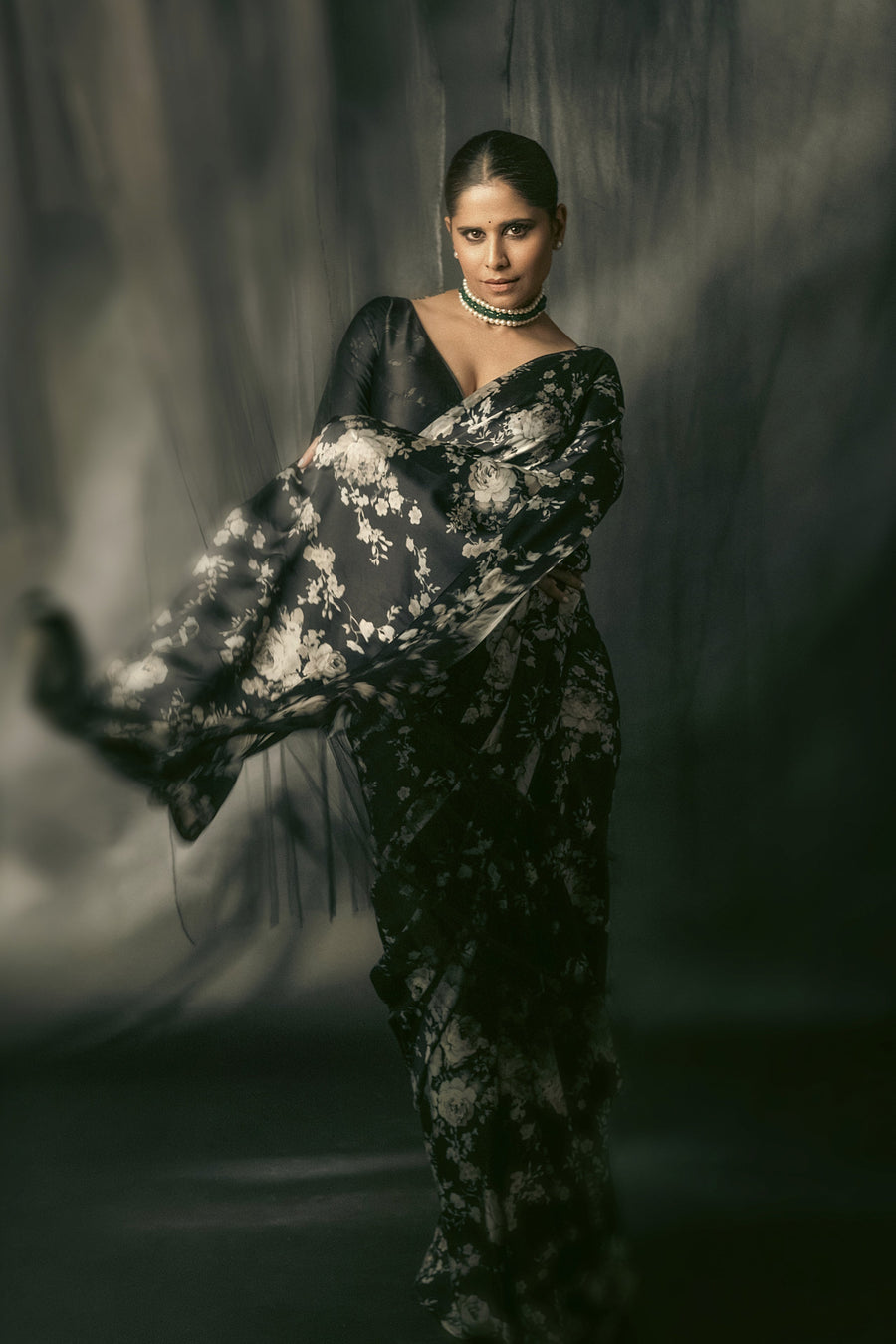 Sai Tamhankar in The Tara Saree - Studio 113 Indian designer saree for women