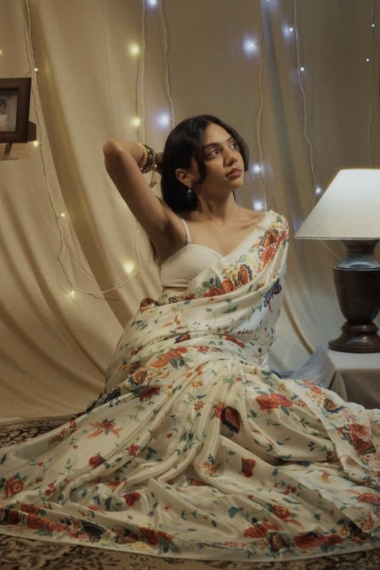 Stuti Kapoor in The Kanchan Saree - Studio 113 Indian designer saree for women