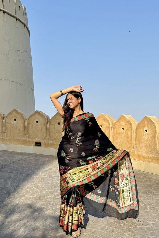 Juhi Khemani in The Leela Saree - Studio 113 Indian designer saree for women