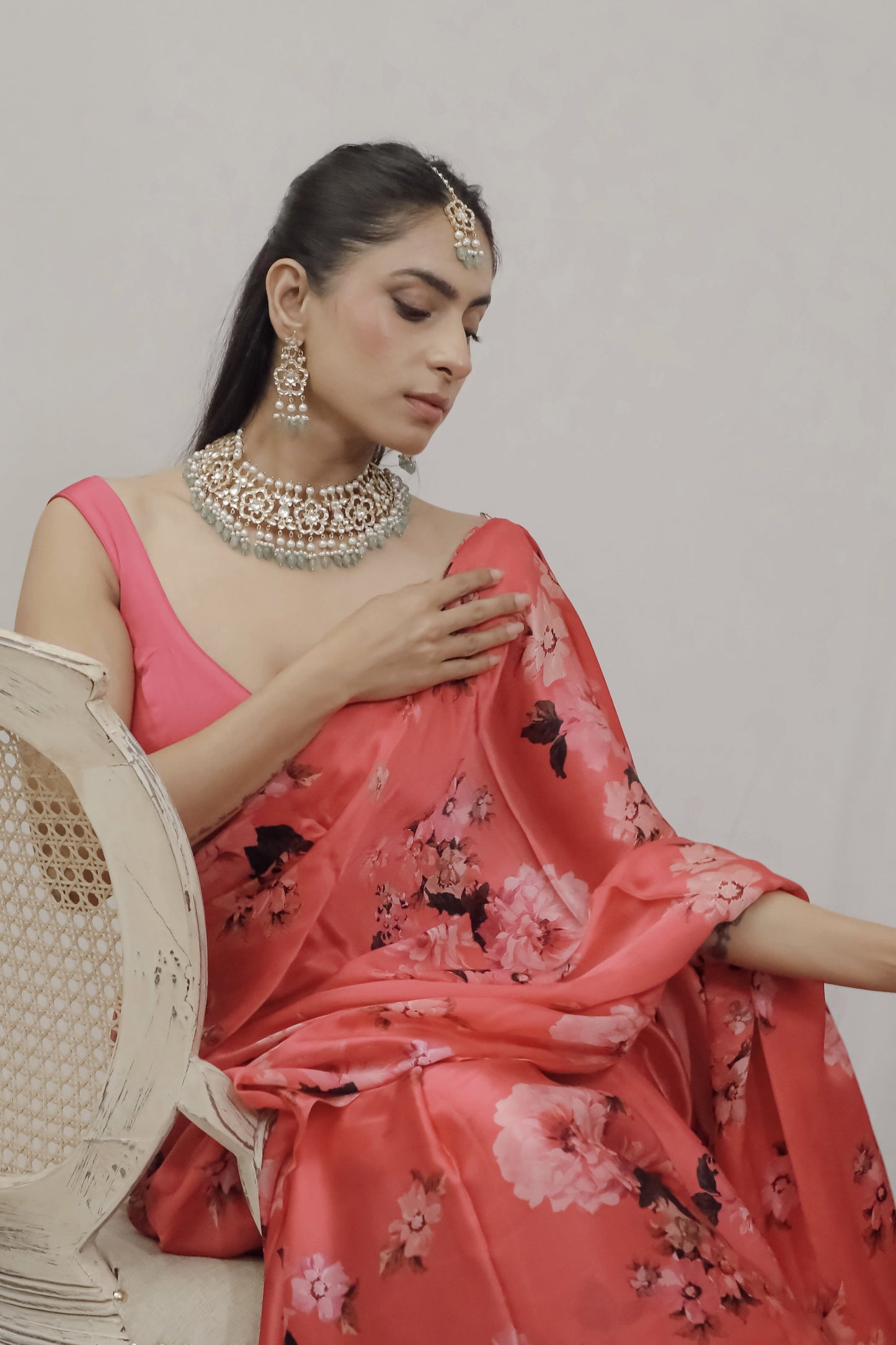 Himadri Bhatnagar in The Tina Saree - Studio 113 Indian designer saree for women