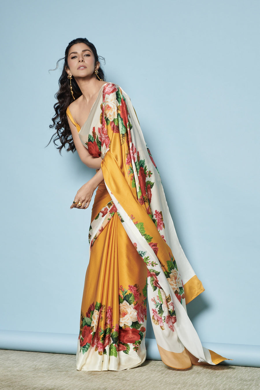 Nimrat Kaur in The Urmila Saree - Studio 113 Indian designer saree for women