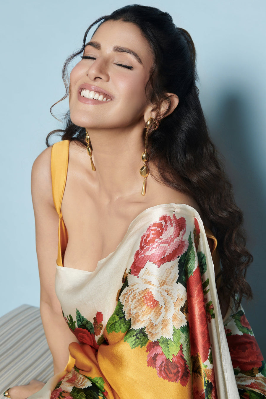 Nimrat Kaur in The Urmila Saree - Studio 113 Indian designer saree for women