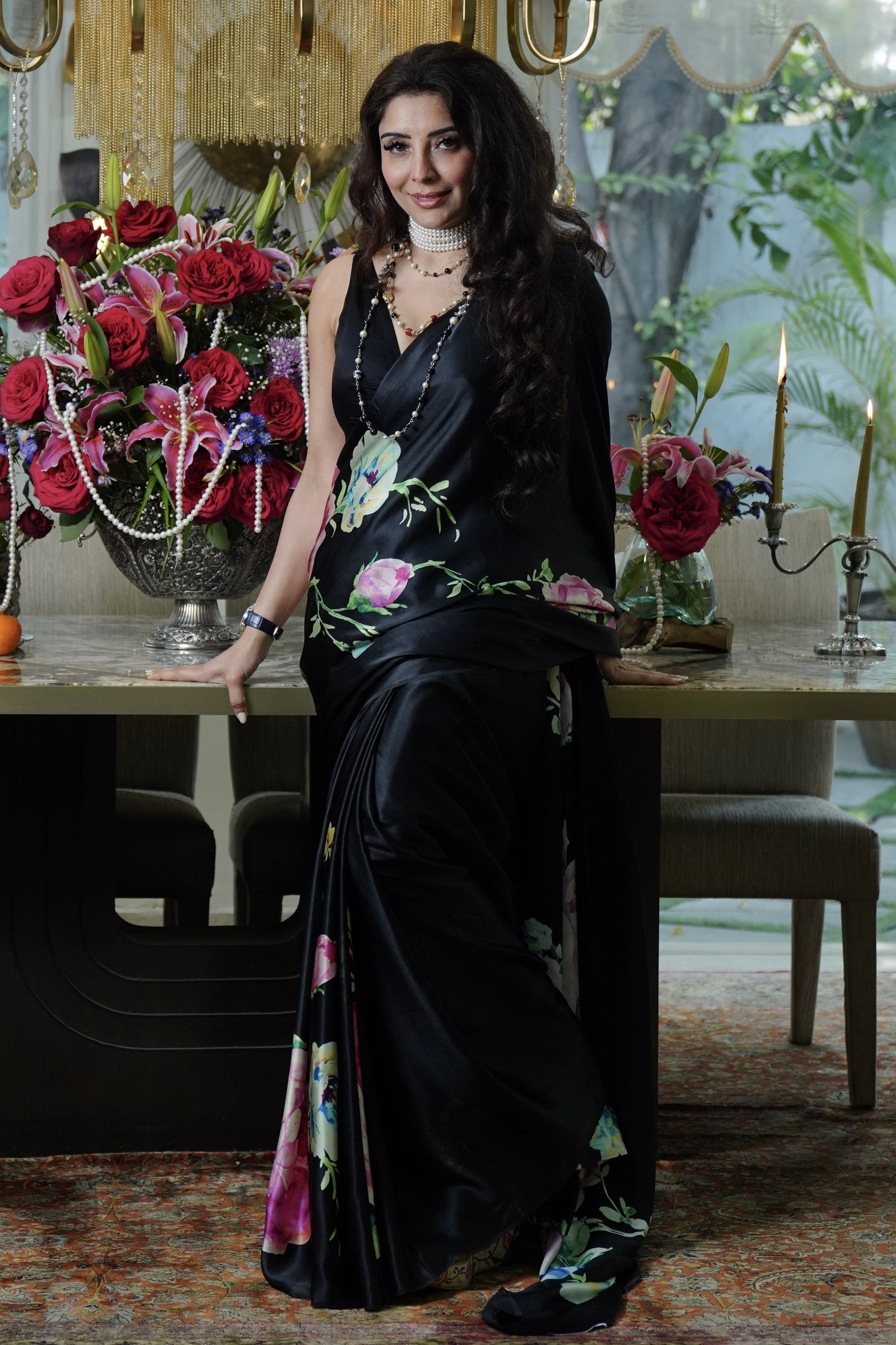 Jai Madaan in The Shyla Saree - Studio 113 Indian designer saree for women