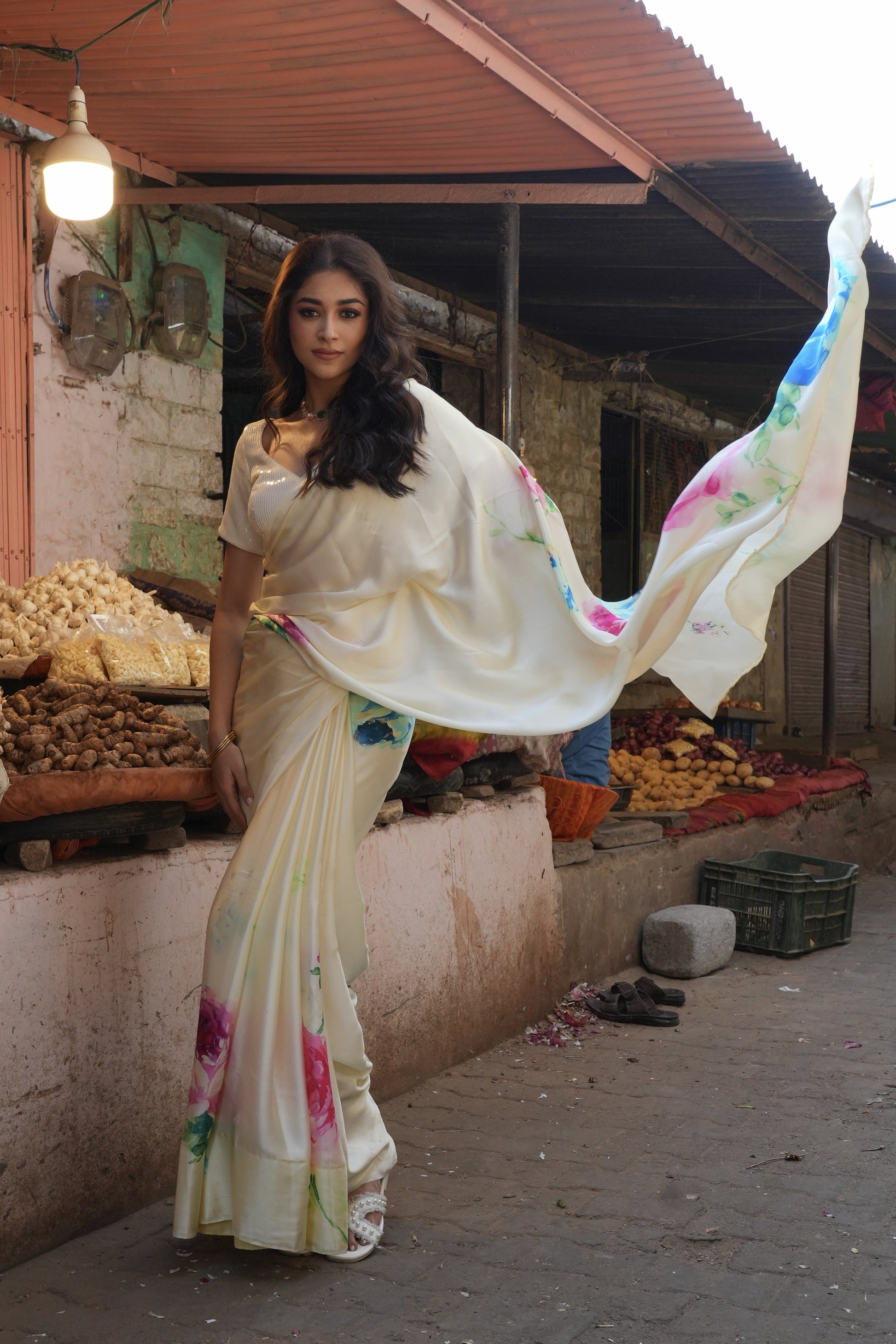 Nandini Gupta in The Shyla Saree - Studio 113 Indian designer saree for women