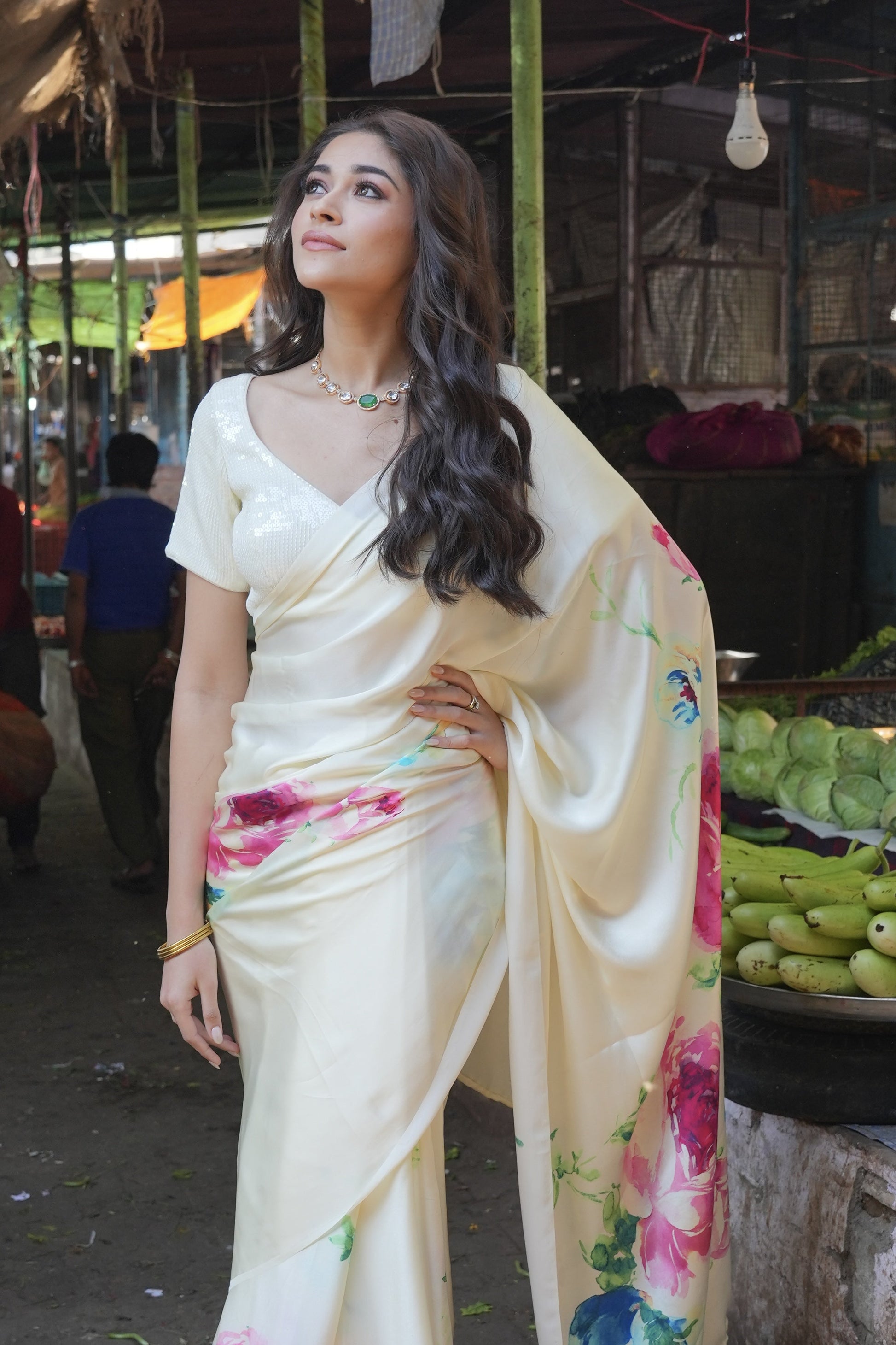 Nandini Gupta in The Shyla Saree - Studio 113 Indian designer saree for women