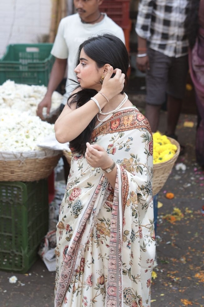 Nia Pandya in The Zoya Saree - Studio 113 Indian designer saree for women