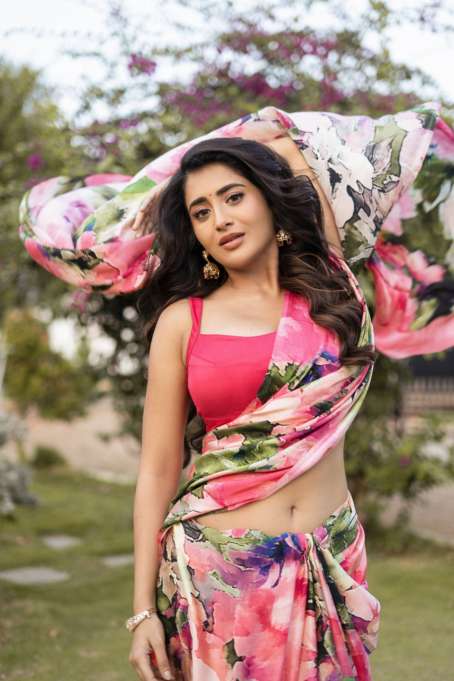 Rashi Singh in The Ruby Saree - Studio 113 Indian designer saree for women
