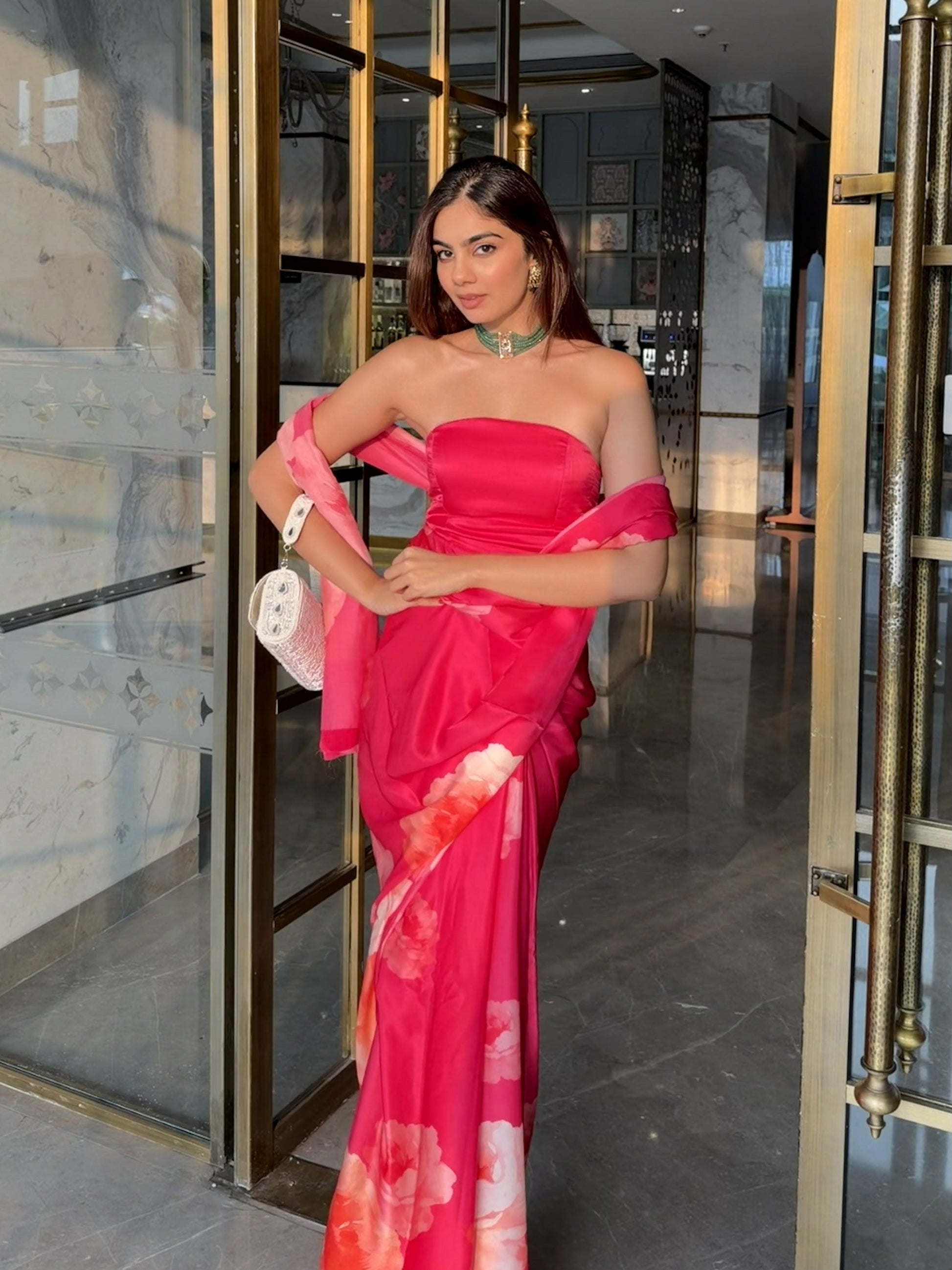Viddhi Giri in The Roma Saree - Studio 113 Indian designer saree for women