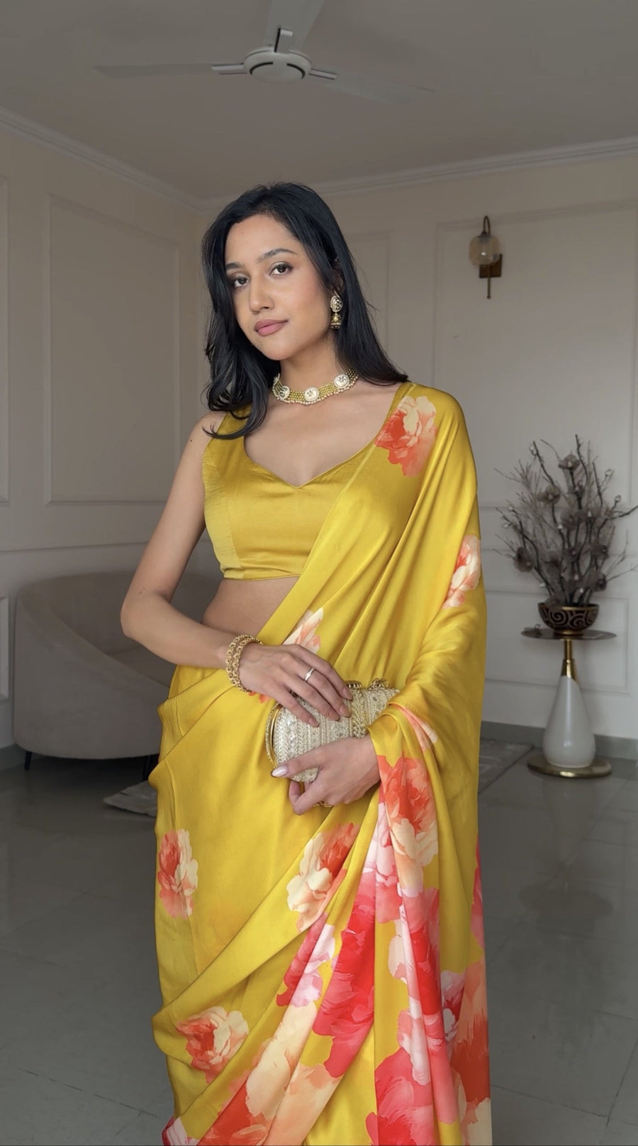 Anushka Sethi Jain in The Roma Saree - Studio 113 Indian designer saree for women