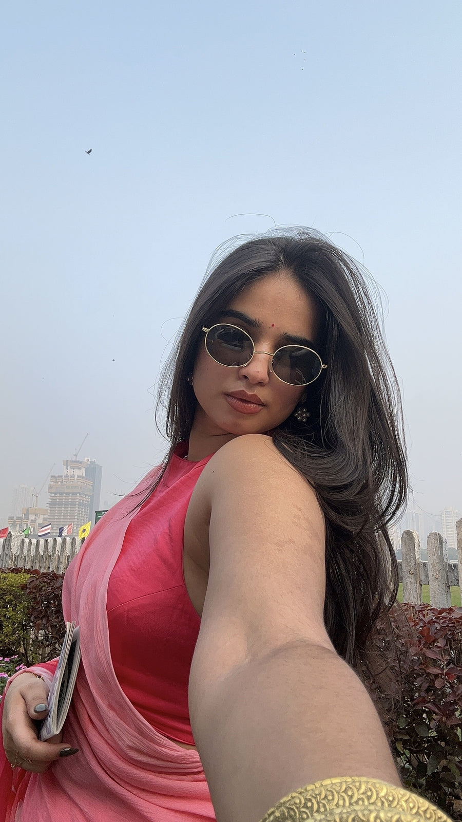 Nia Pandya in The Roma Saree - Studio 113 Indian designer saree for women