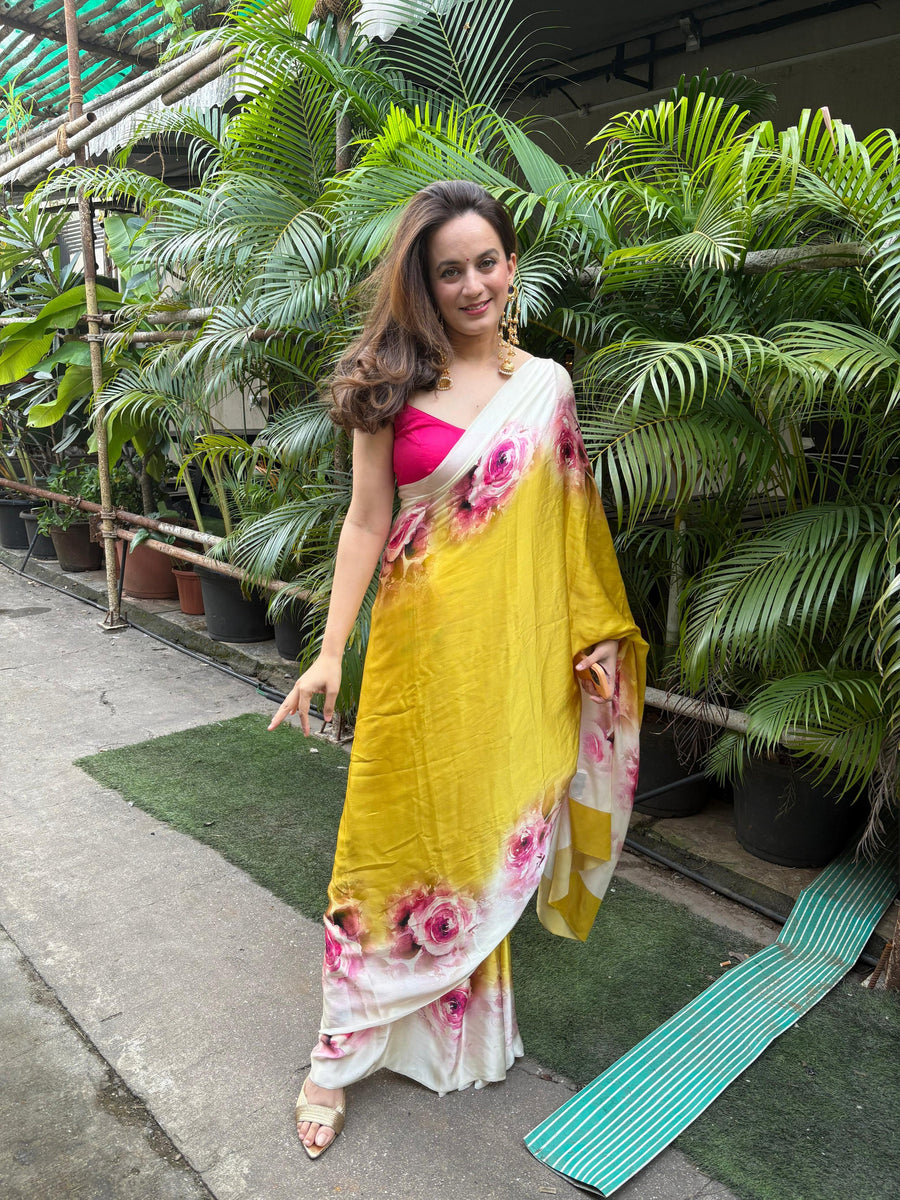 Sonia Shenoy in The Sonia Saree - Studio 113 Indian designer saree for women