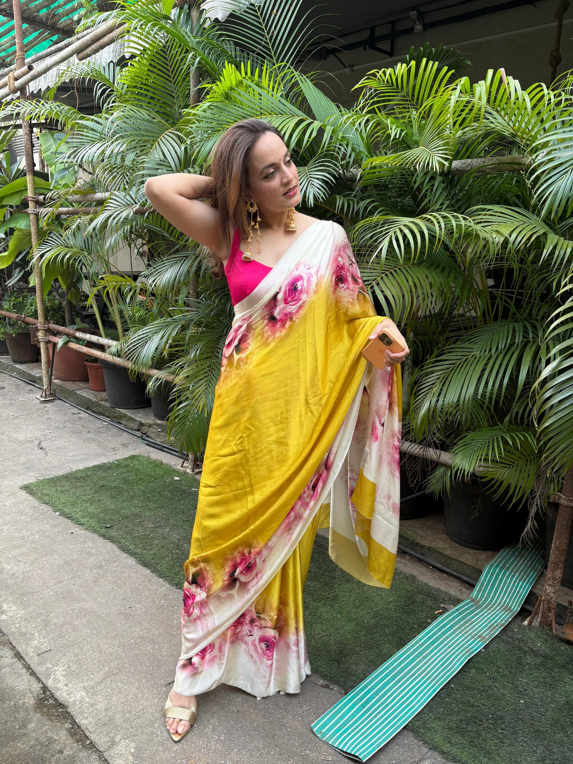 Sonia Shenoy in The Sonia Saree - Studio 113 Indian designer saree for women