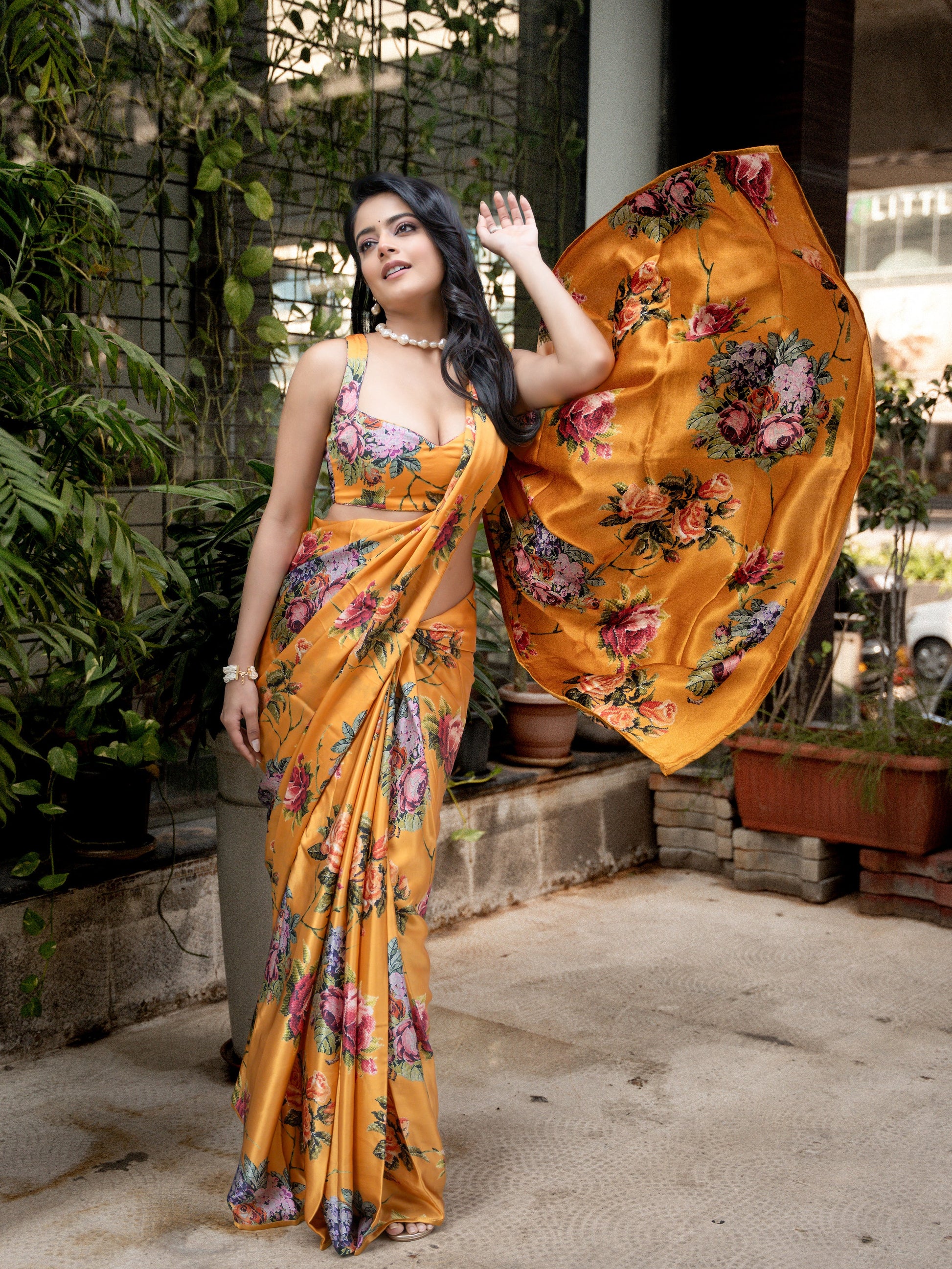 Riddhi Kumar in The Mona Saree - Studio 113 Indian designer saree for women