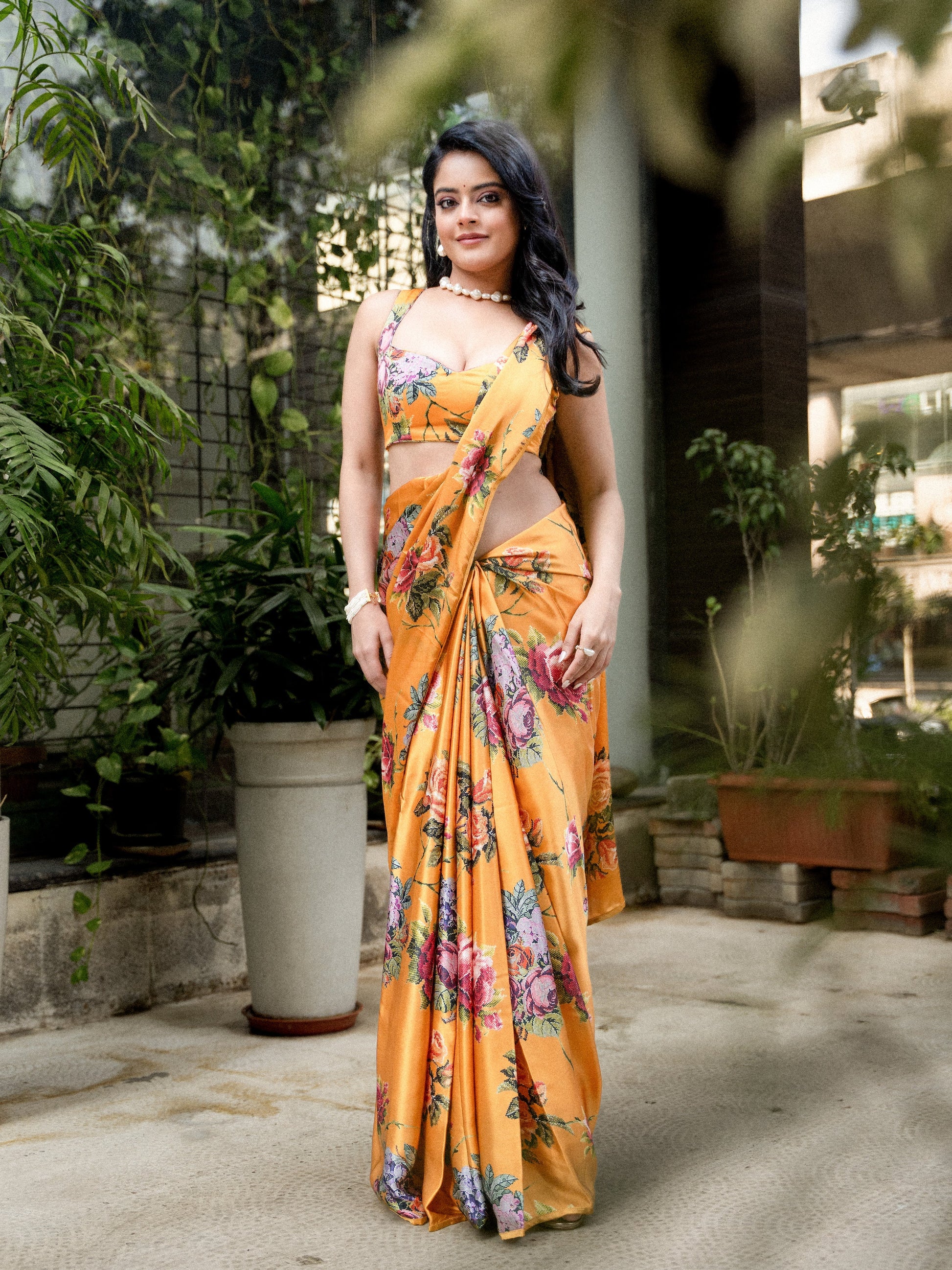 Riddhi Kumar in The Mona Saree - Studio 113 Indian designer saree for women