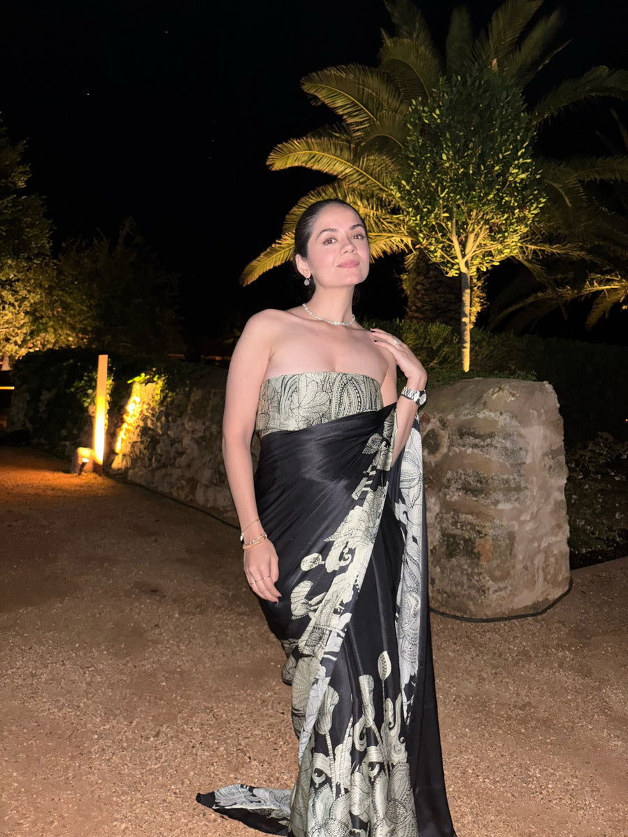 Heth Tanna in The Maya Saree - Studio 113 Indian designer saree for women