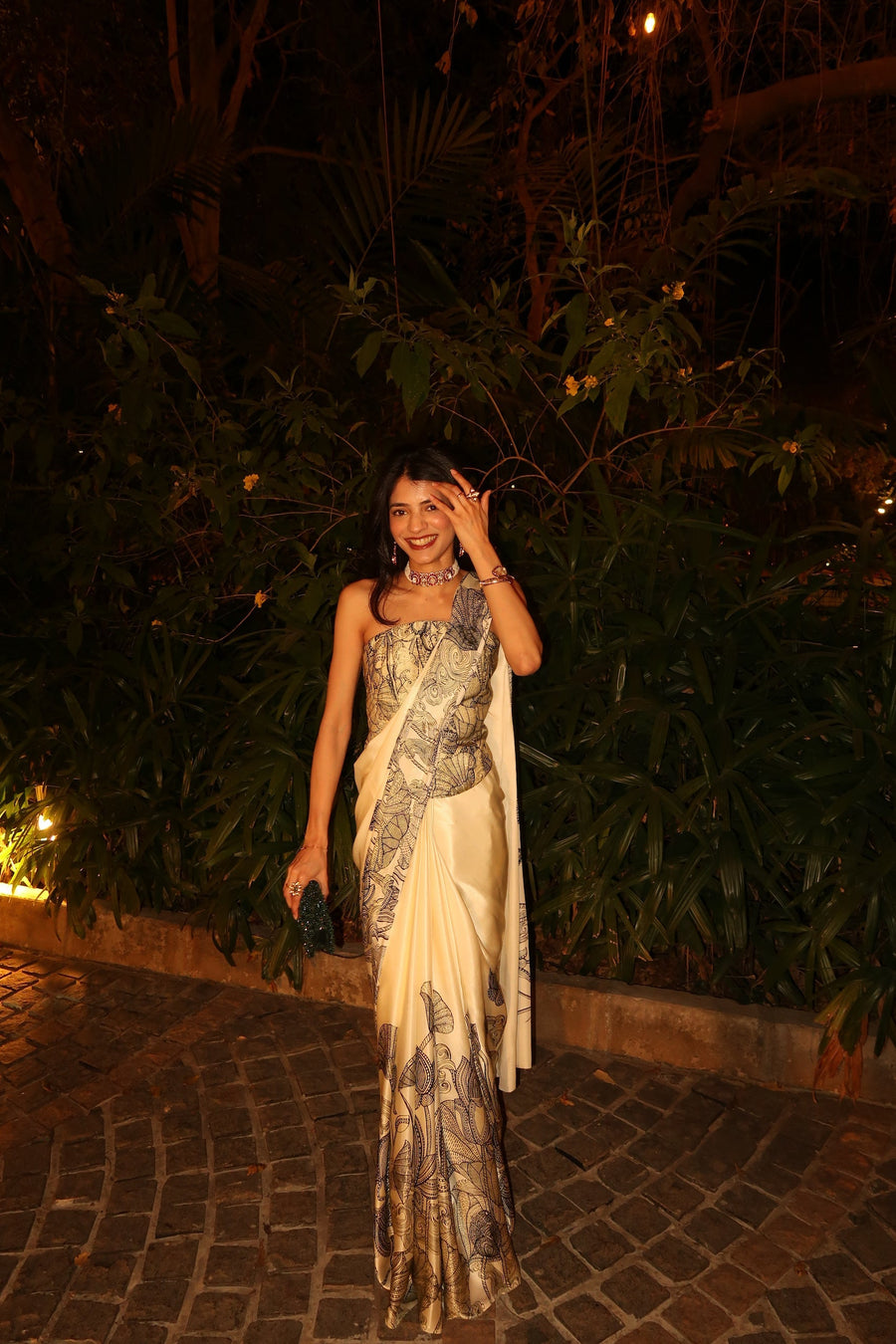 Krithika Bhandary in The Maya Saree - Studio 113 Indian designer saree for women