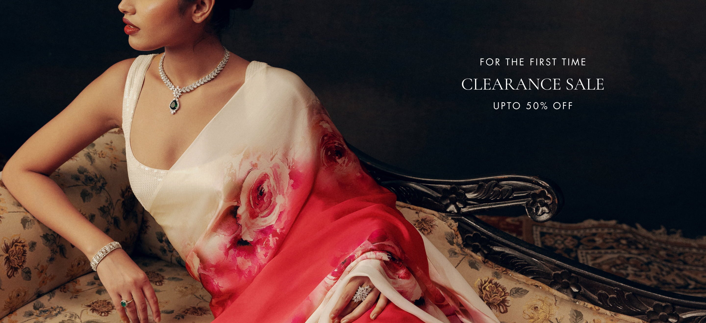 Indian designer saree for women