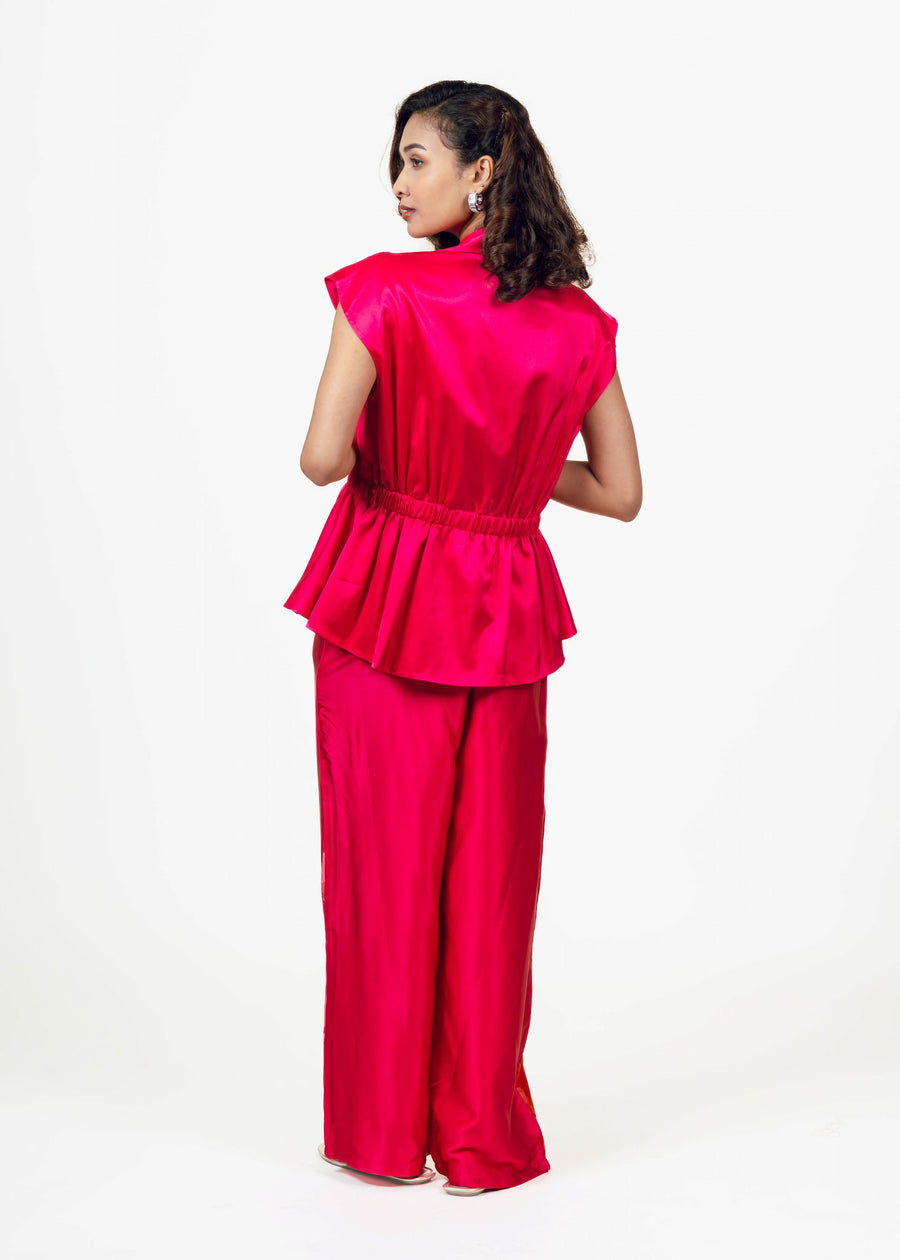 Roma Rani Pink Blazer Set