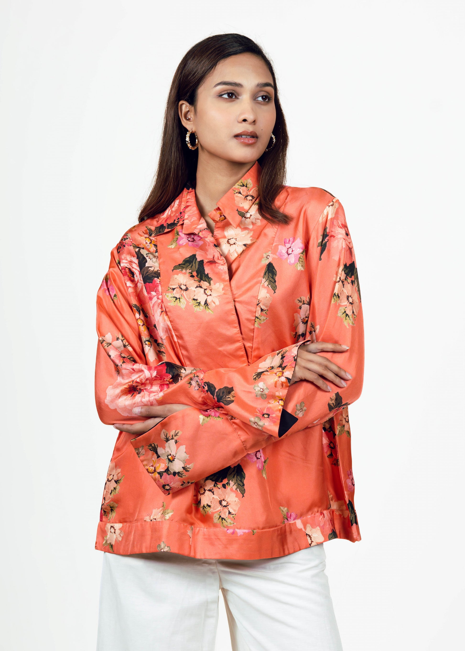 Tina Burnt Sienna Top