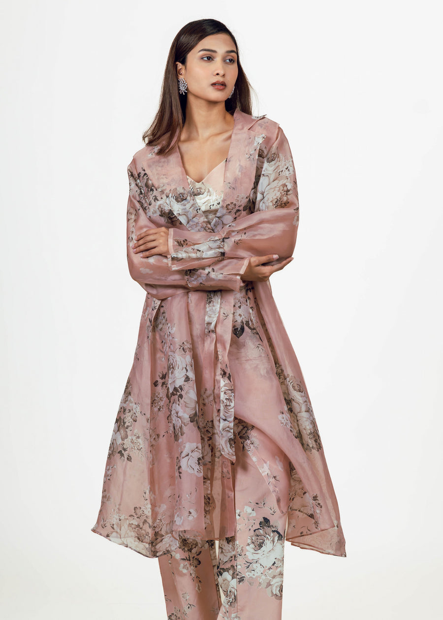 Tara Trench and Pant Set