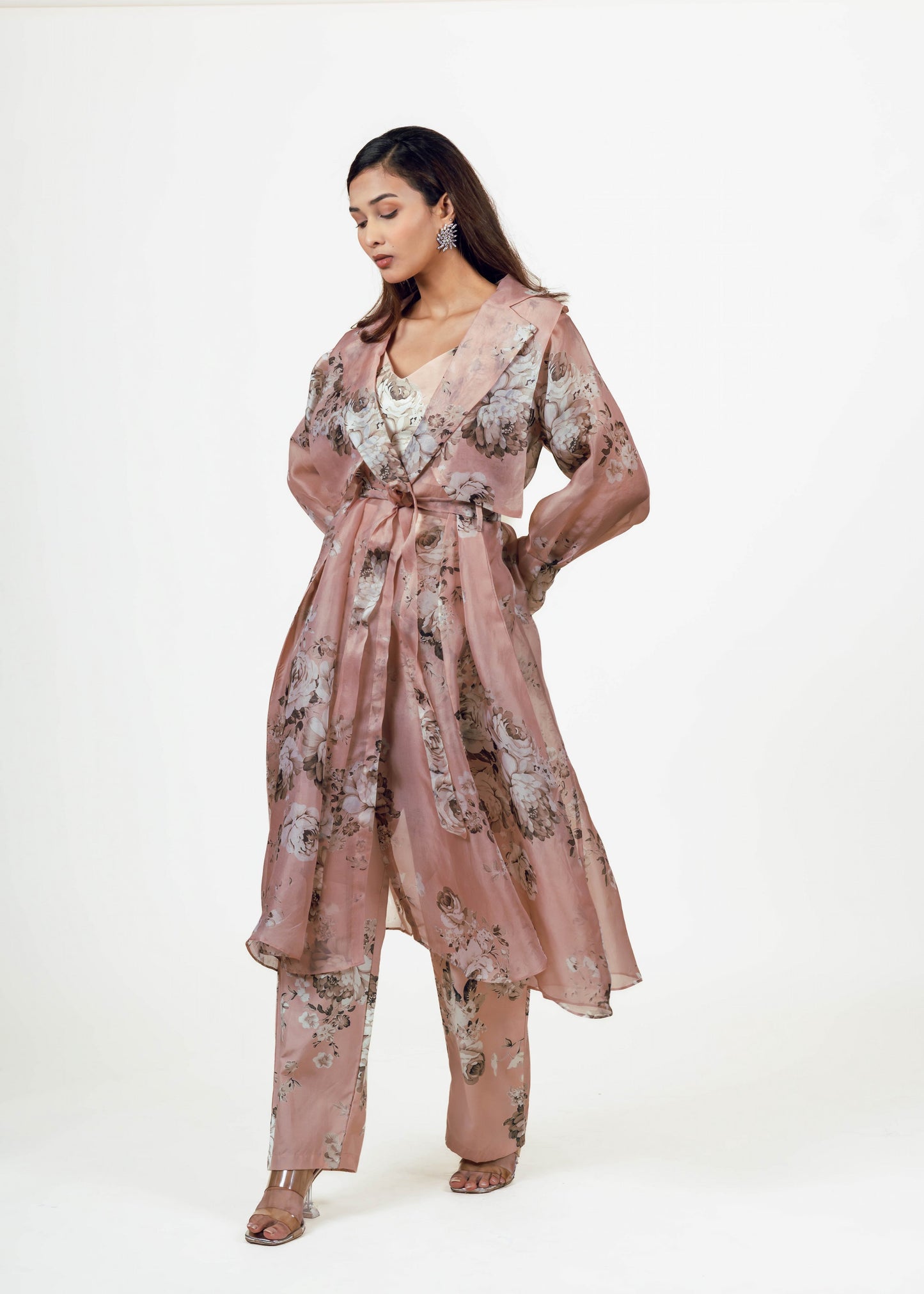 Tara Trench and Pant Set