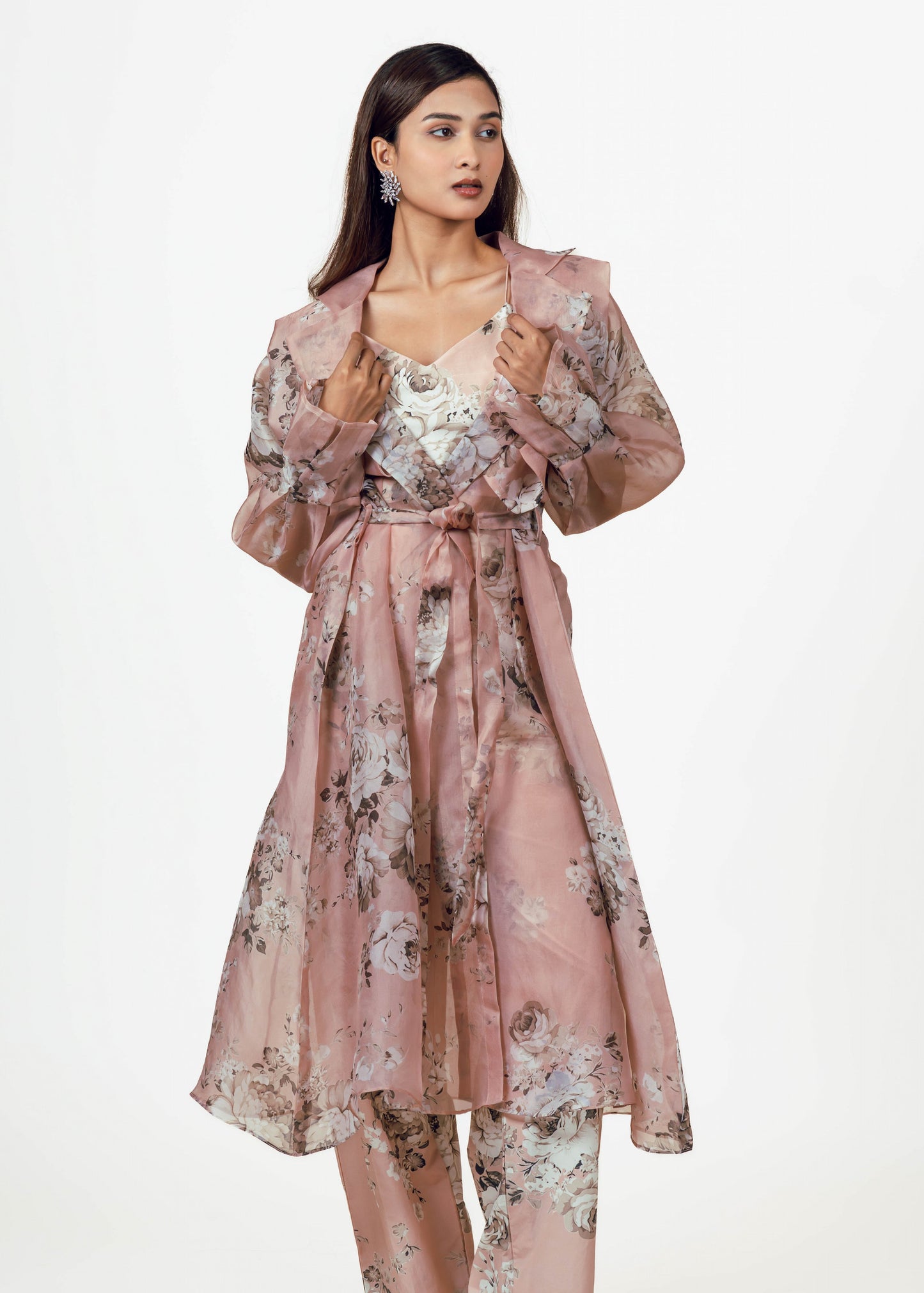 Tara Trench and Pant Set